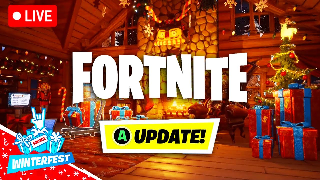 *NEW* FORTNITE WINTERFEST UPDATE!! FREE PRESENTS, NEW SKINS & MORE!