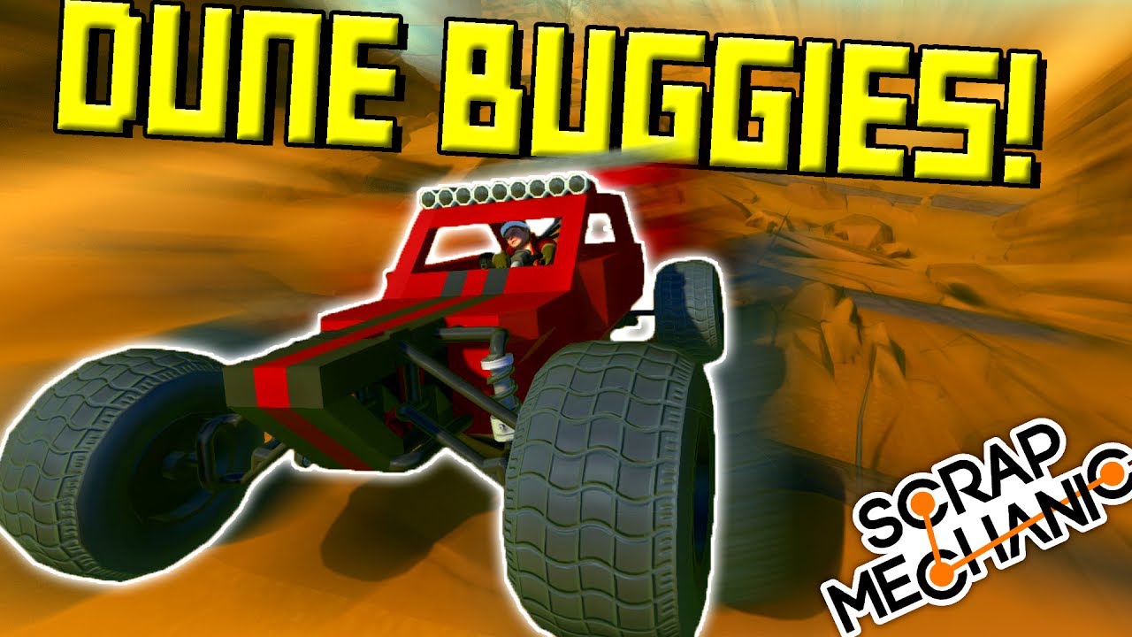 QUEST for BEST DUNE BUGGY! - Scrap Mechanic Workshop Hunters Ep8