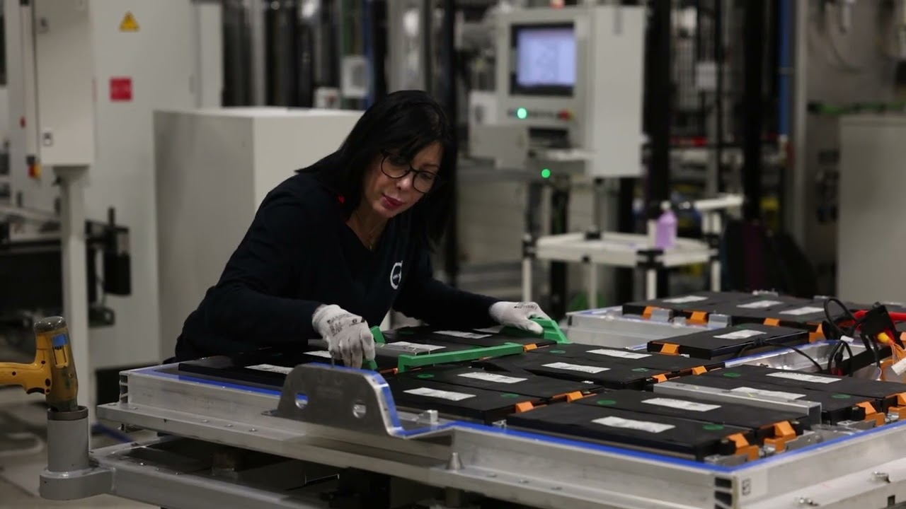 Process flow battery plant Volvo Car Gent