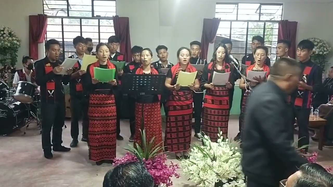 Sangsomong Baptist Church BYE society at community hall dedication programme on 16.11.2023.