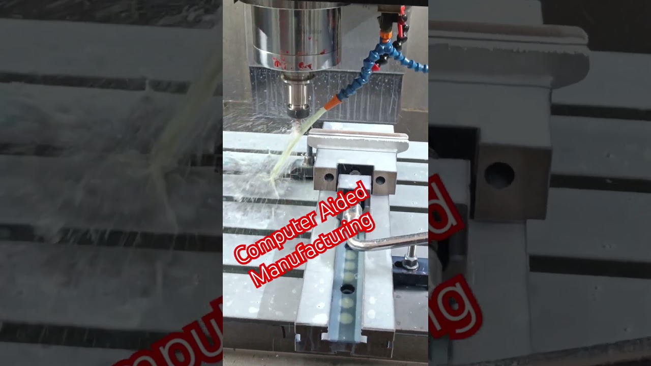 Computer Aided Manufacturing 👽 | CAM | CNC ⚙️ | #cam #cnc #manufacturing #computer #shorts #viral