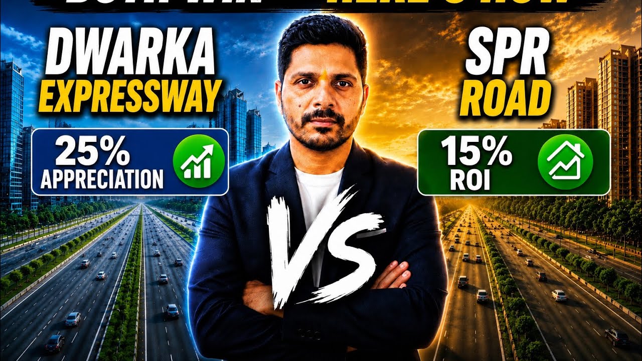 SPR Road 15% ROI vs Dwarka Expressway ₹2.5M Gain &mdash; The Truth