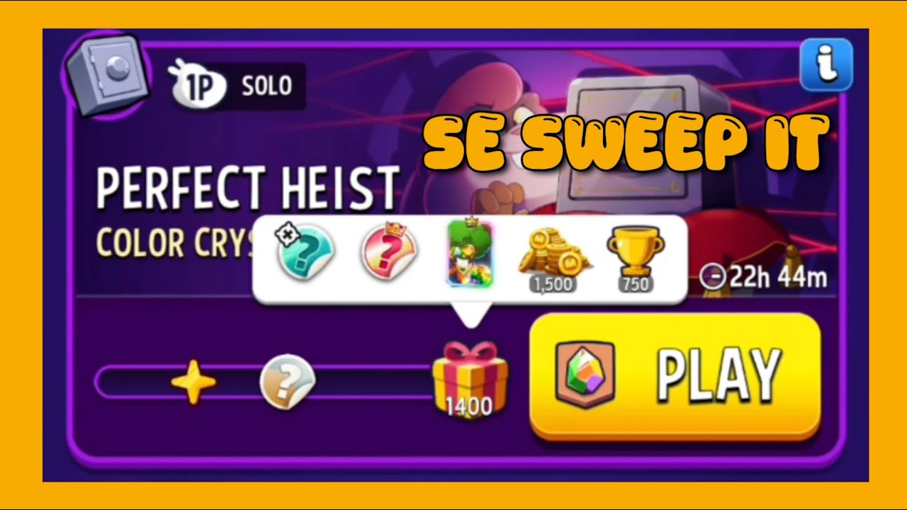 Color crystals solo challenge|perfect heist|match masters