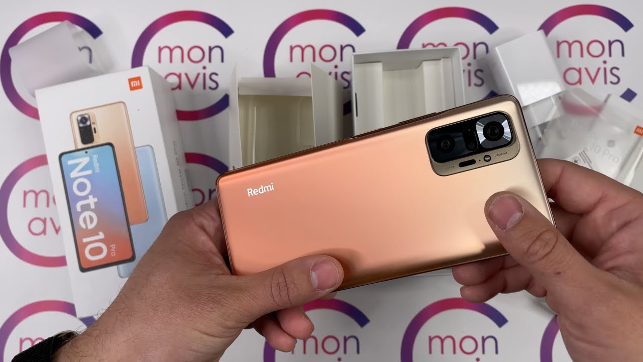 Déballage du Redmi Note 10 Pro