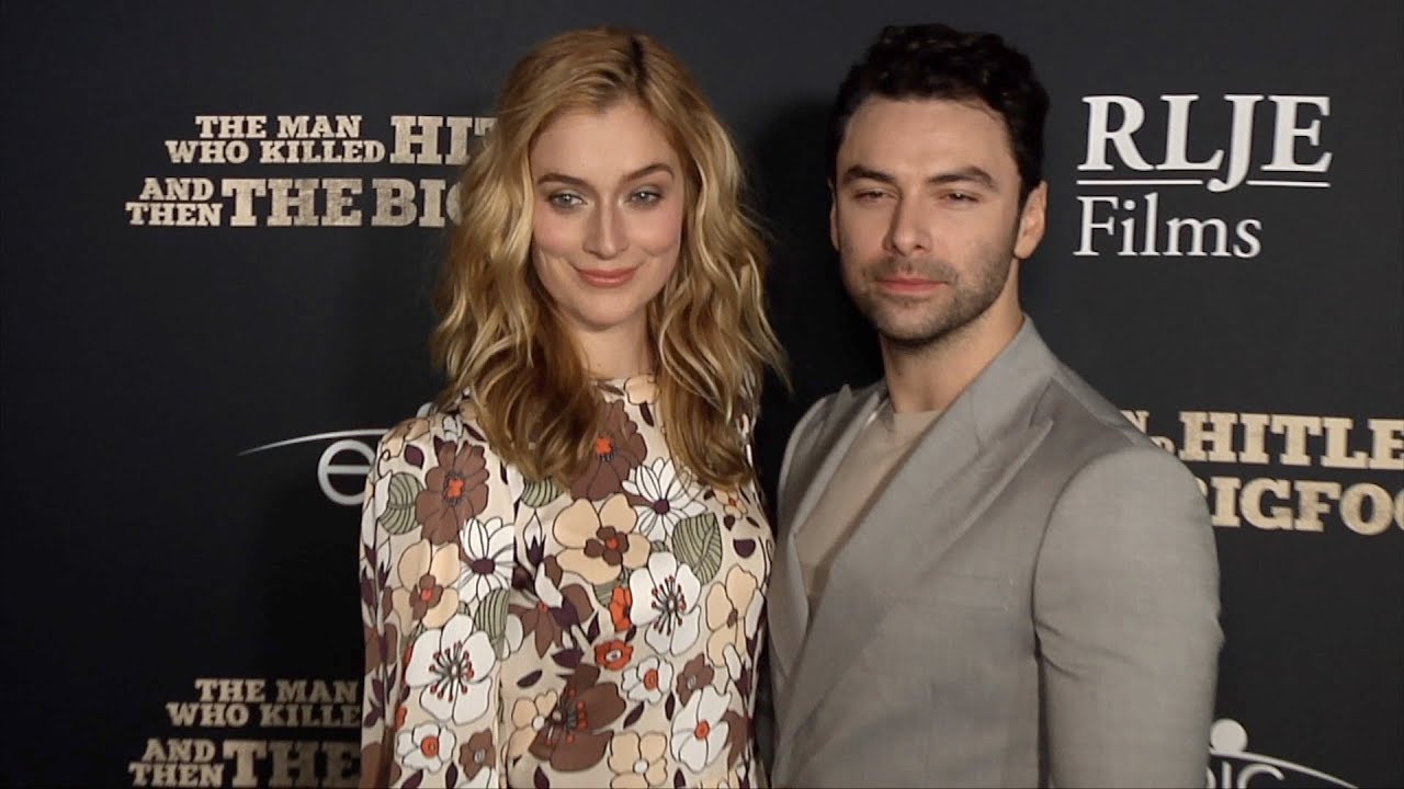 Caitlin FitzGerald and Aidan Turner 