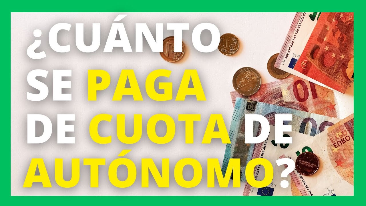💸&iquest;CU&Aacute;NTO SE PAGA DE CUOTA DE AUT&Oacute;NOMO?