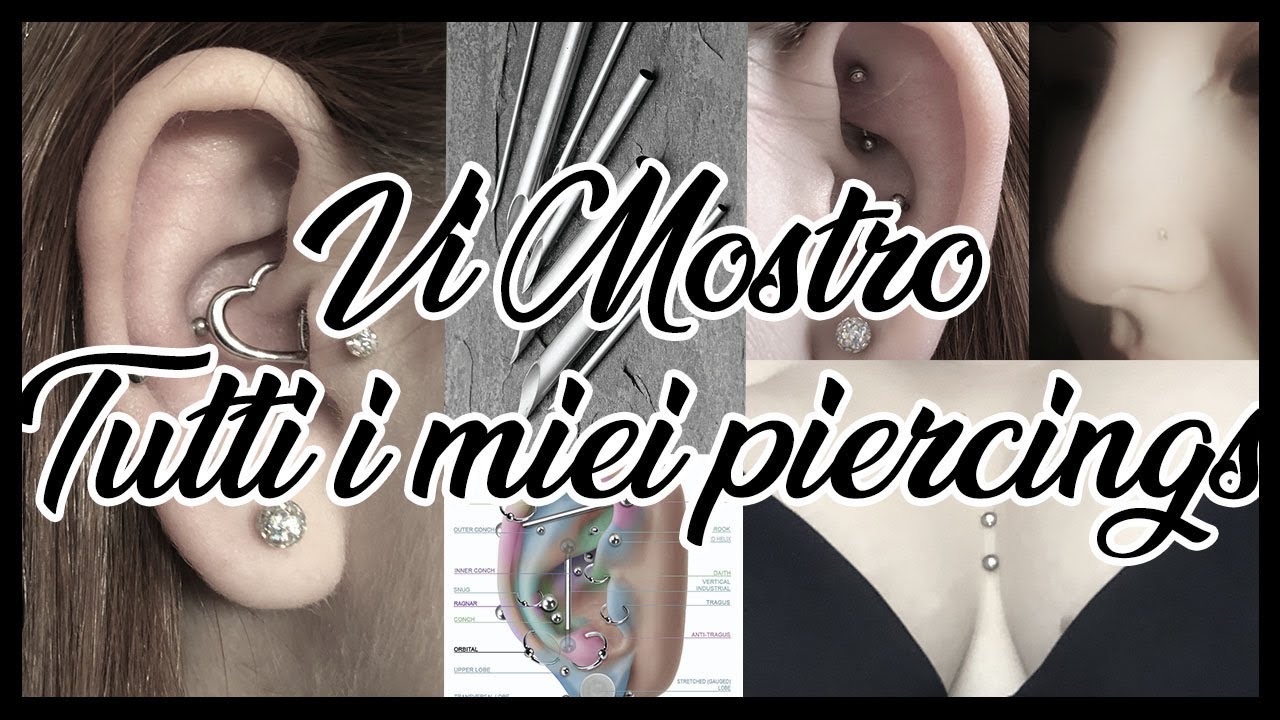 Vi Mostro tutti i Miei Piercings Nascosti! Dolore e Nomi || Once Upon A Cass