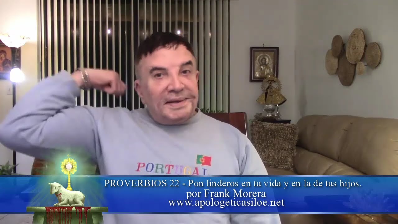 PROVERBIOS 22 - Pon linderos en tu vida y en la de tus hijos - por Frank Morera