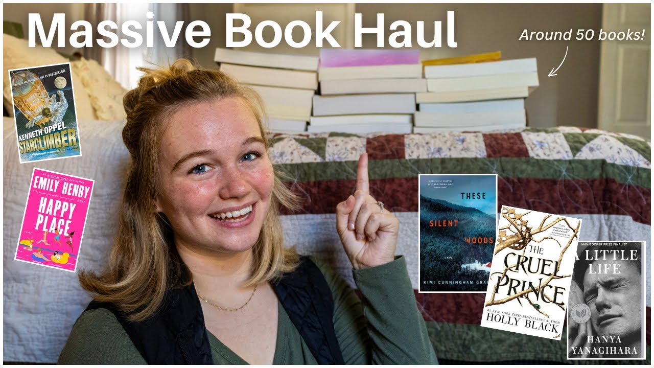 Massive Book Haul | Almost 50 Books!