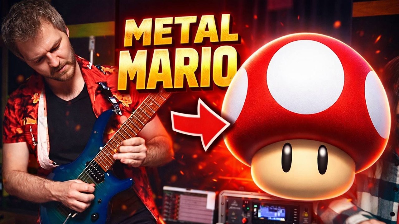 Super Mario Bros Theme — Metal Cover (Live in studio) | RETROIT