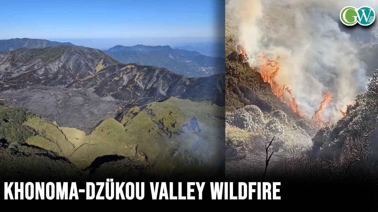 KHONOMA DZÜKOU VALLEY WILDFIRE: DIST. ADMIN. TO CONDUCT AERIAL FIREFIGHTING OPERATION