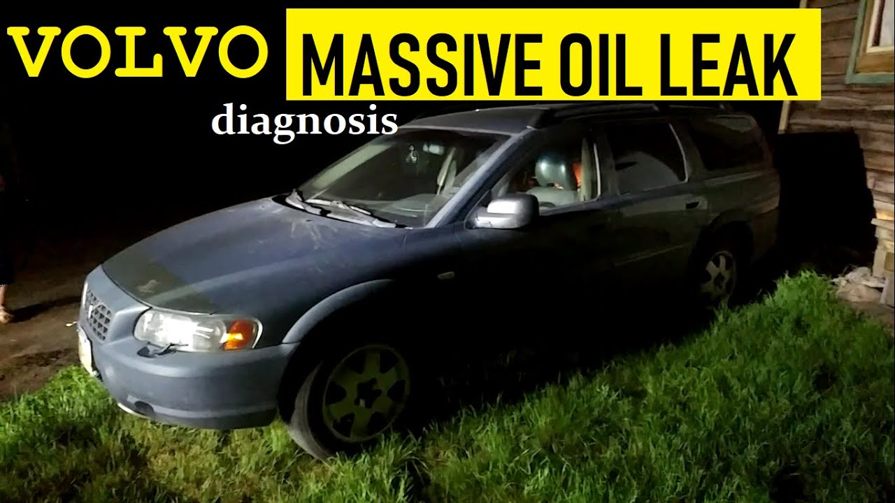 СИЛЬНАЯ УТЕЧКА МАСЛА В VOLVO. ДИАГНОСТИКА. МАКСИМАЛЬНАЯ УТЕЧКА МАСЛА В ДВИГАТЕЛЕ. Мы нашли утечку.