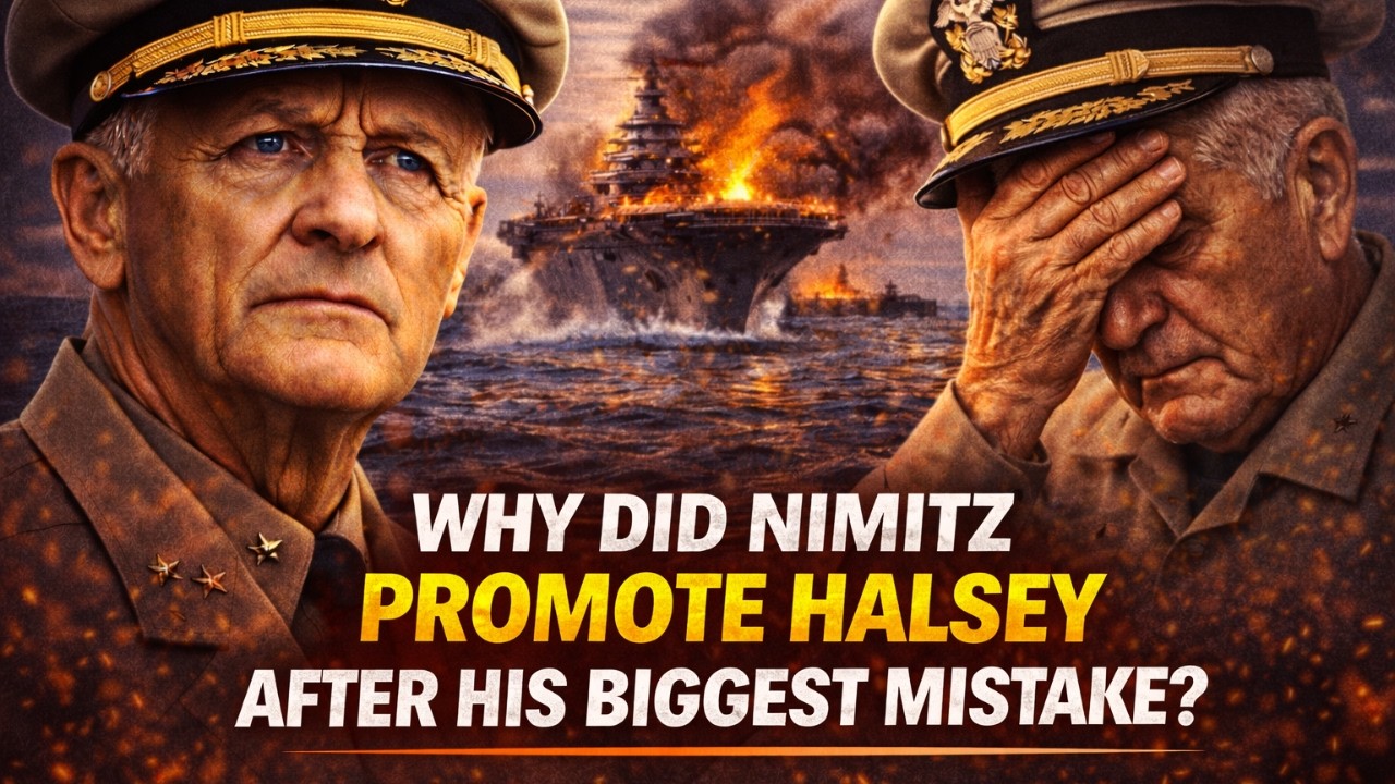 Why Did Nimitz Promote Halsey After His Biggest Mistake?