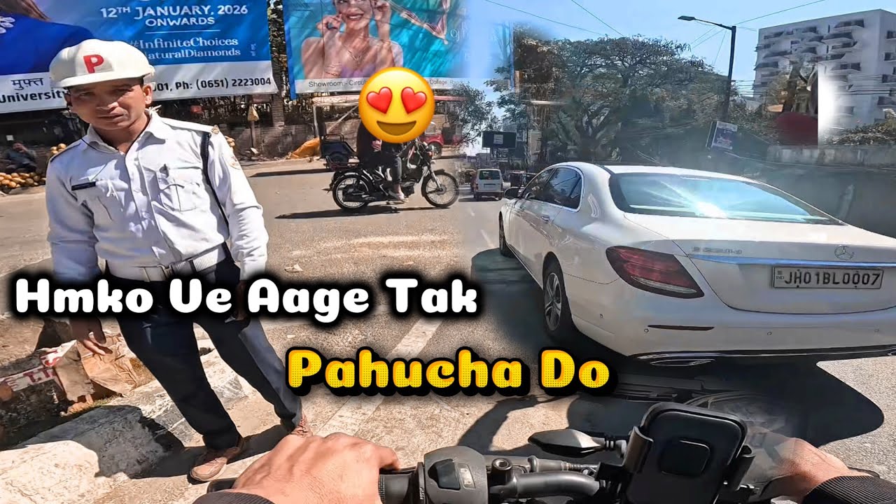 Aj Traffic Police Ka Mila Khatarnak Reaction 😍👀