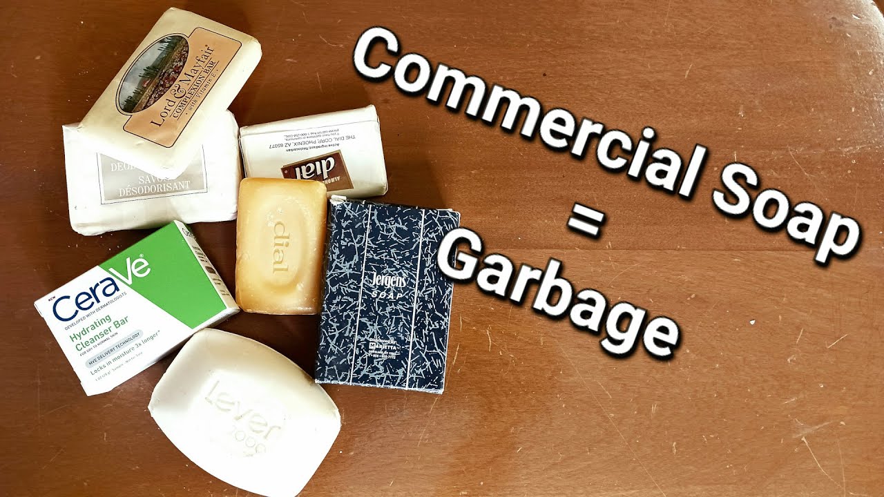 Why Commercial Soap is Bad for Your Health