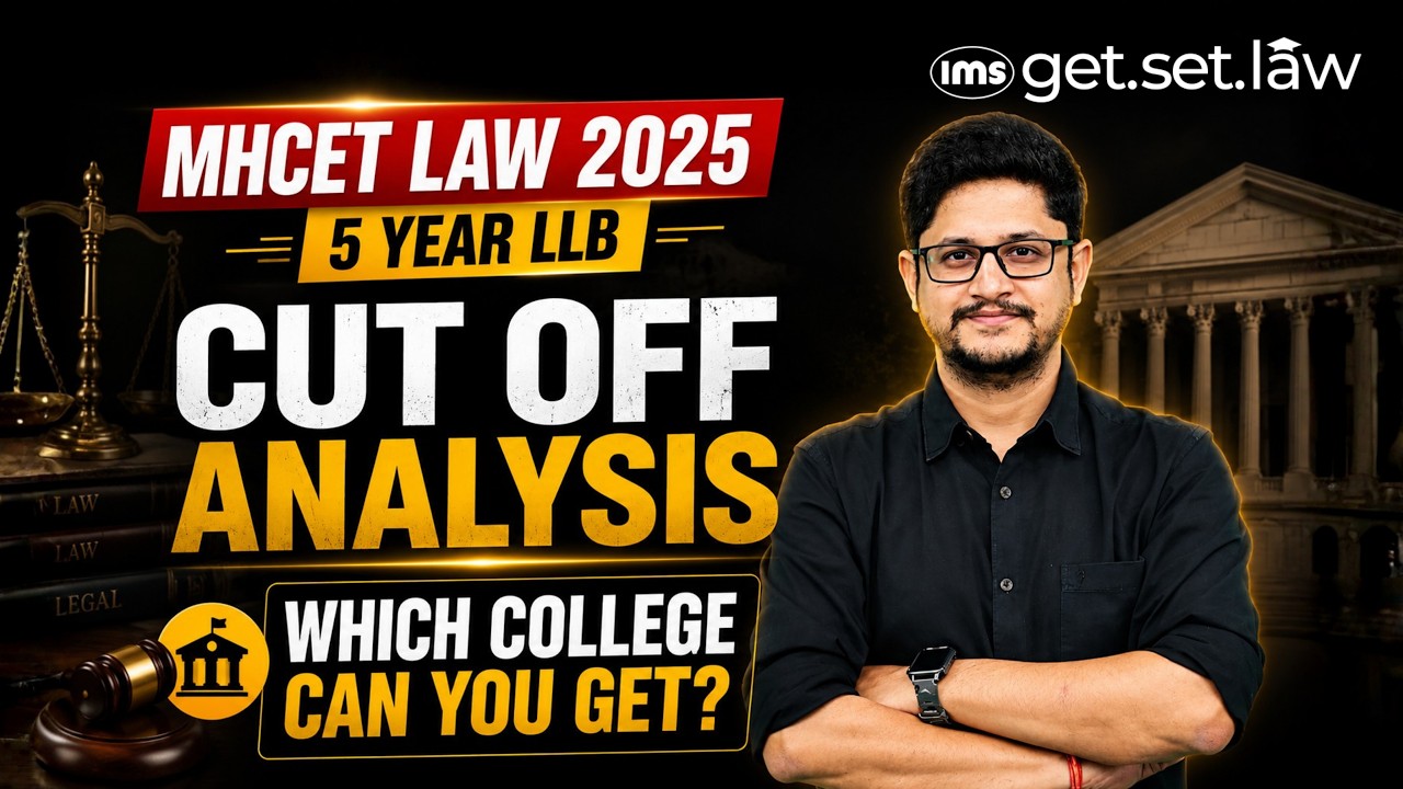 MH CET Law 2025 Cut Off Trends 📊 | College Predictor Based on Your Percentile