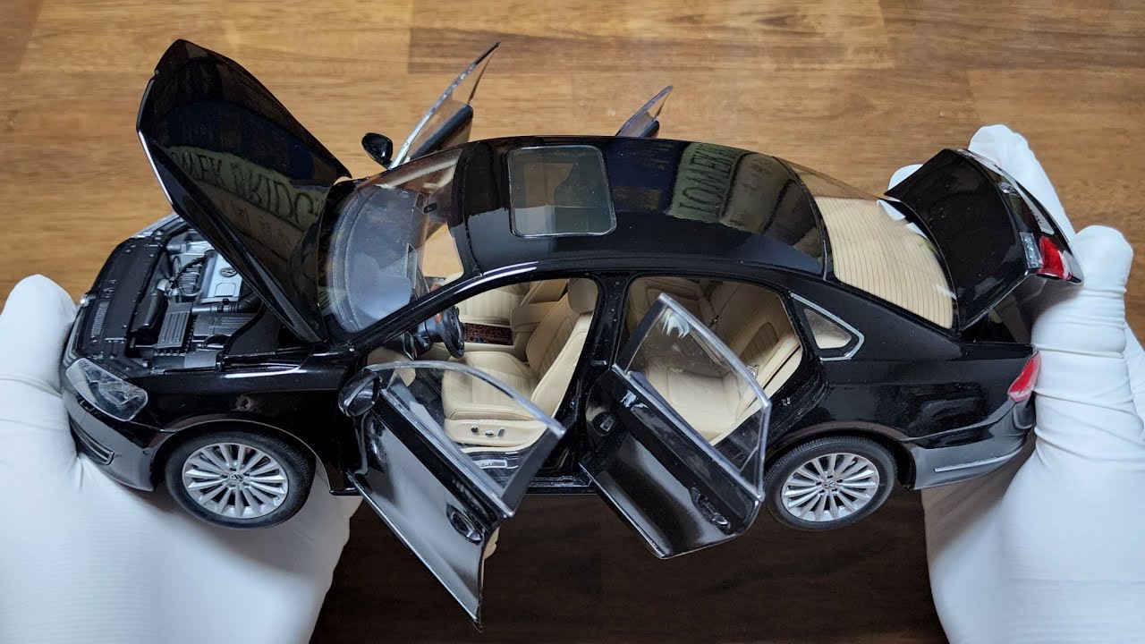 1:18 Diecast model car/ Volkswagen Passat 2012 review [Unboxing]