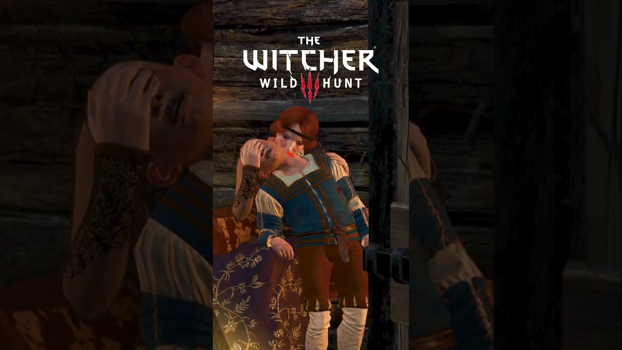 Geralt Catches Orianna as Vampire | The Witcher 3 Wild Hunt | #thewitcher3 #shorts