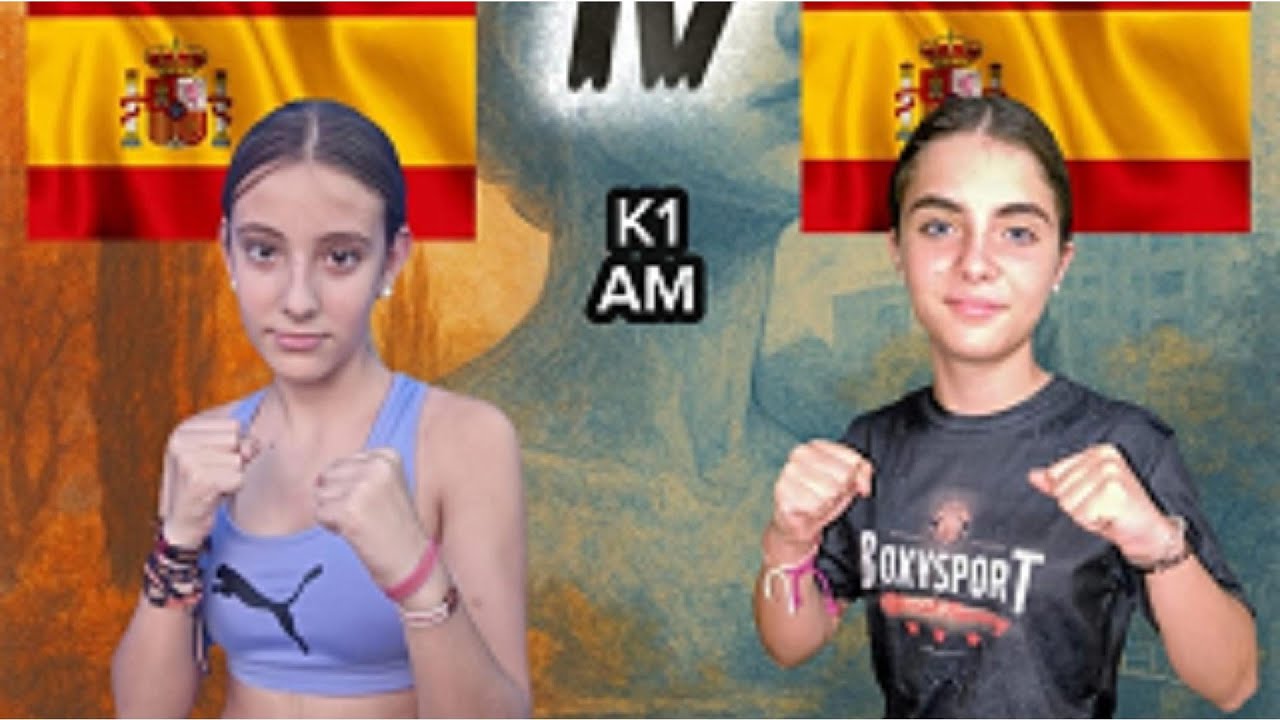 VICTORIA"LA VIOLENTA" (RH BOXING) VS YAIZA RIEGO ( BOXYSPORT PARLA) K1 AMATEUR