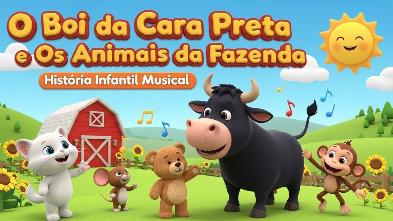 O Boi da Cara Preta - História Infantil Musical
