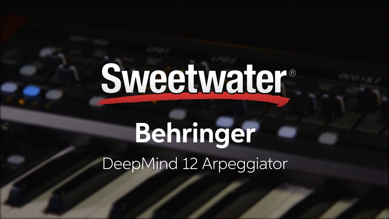 Behringer DeepMind 12 Arpeggiator &mdash; Дэниел Фишер