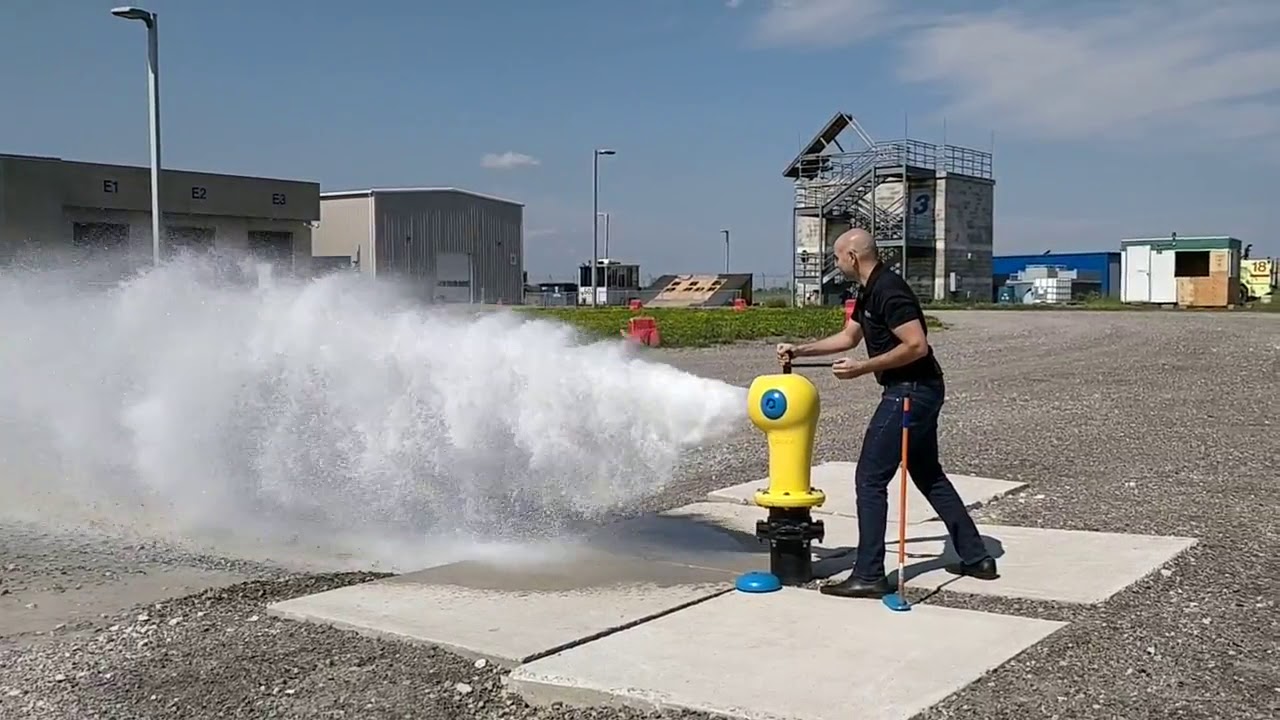 Spartan Hydrant INSANE FLOW triggers low pressure alarm at Toronto Pearson Airport