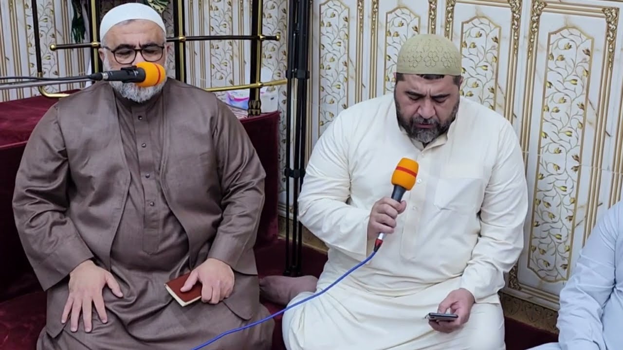 منقبة نبوية شريفة في جامع عمر بن عبدالعزيز في تكريت