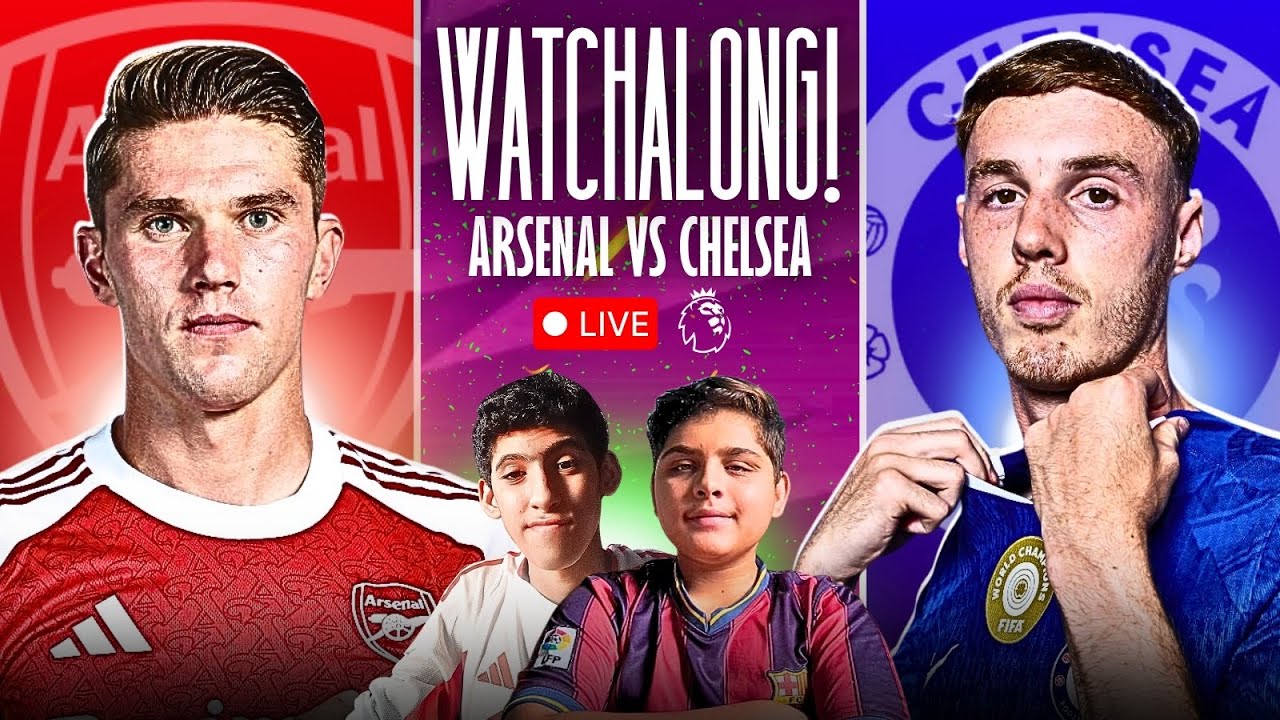 ARSENAL VS CHELSEA WATCHALONG | PREMIER LEAGUE | HS BALLERS