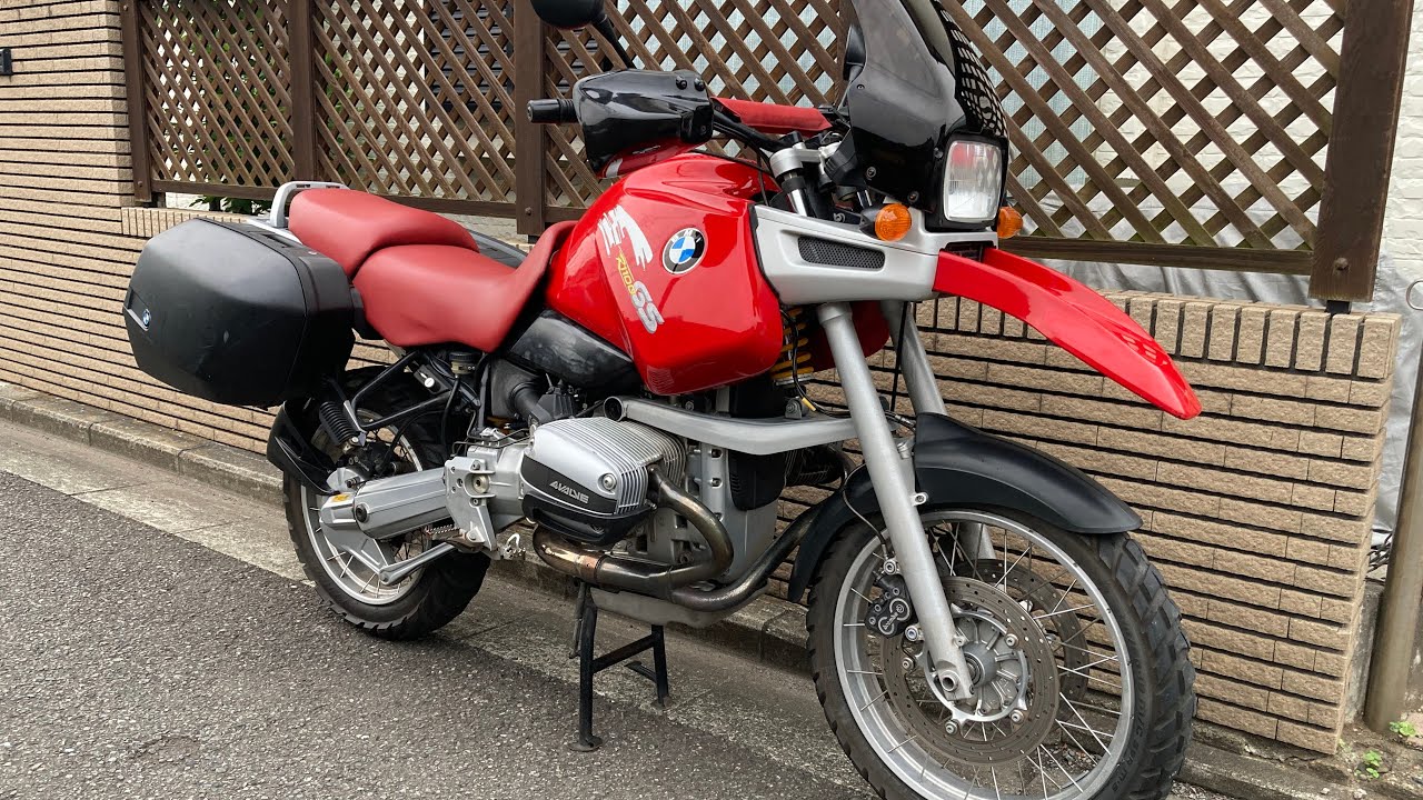 1994 BMW R1100GS マラケッシュレッド 超希少ROM＆マフラーと前後オーリンズ付き！ 車検令和7年2月 横浜市より出品