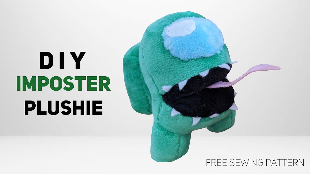 How to Make an Among Us Imposter Plush [Free Pattern]
