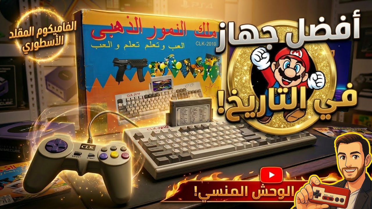 ذكريات الطفولة مع اتاري ملك النمور الذهبي😍