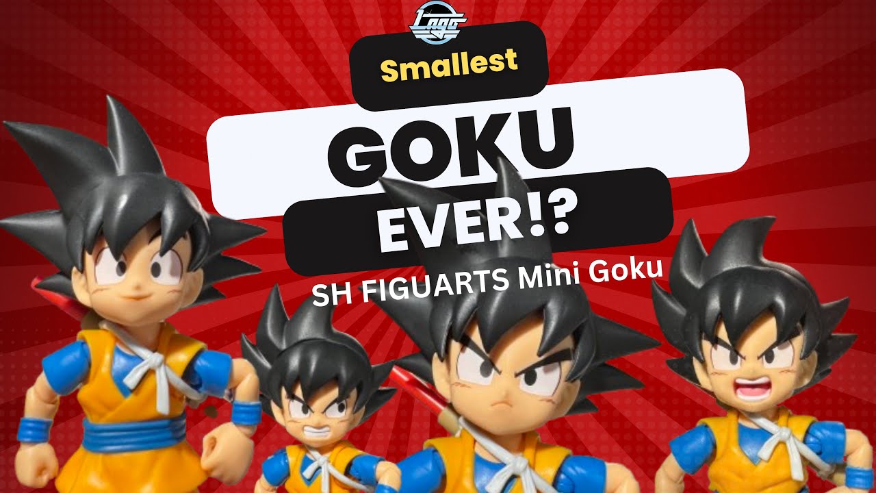 !?SMALLEST SHF GOKU EVER!? DragonBall Daima Mini Goku SH Figuarts