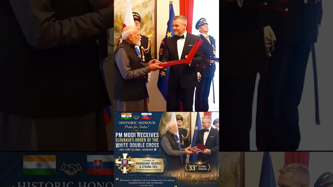 PM Modi Meets Slovakia President | Historic India-Slovakia Meeting | First Visit to Slovakia#pmmodi