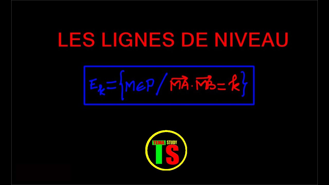 Lignes de niveau partie1