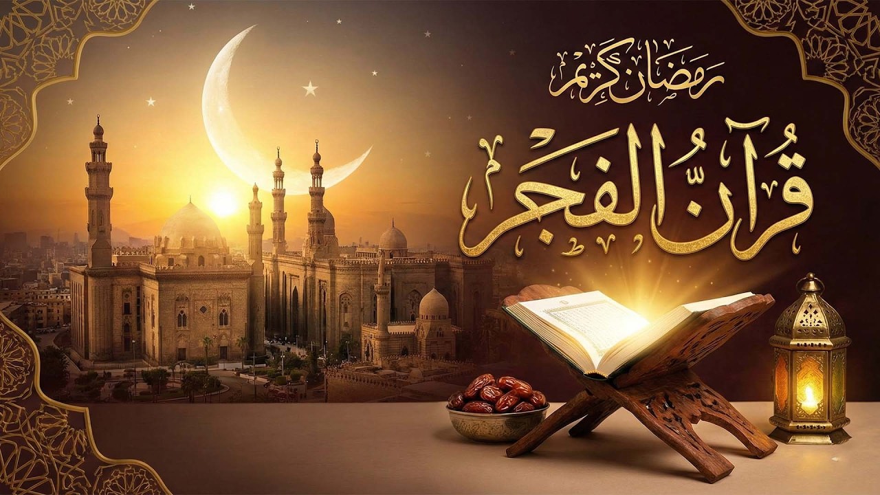 قرآن الفجر 28 رمضان |  بصوت الشيخ ماهر المعيقلي - جودة عالية