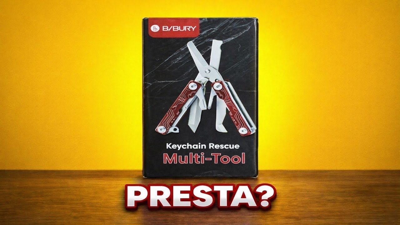 Bibury Keychain Rescue Multitool: Funciona ou É Hype? Teste Real