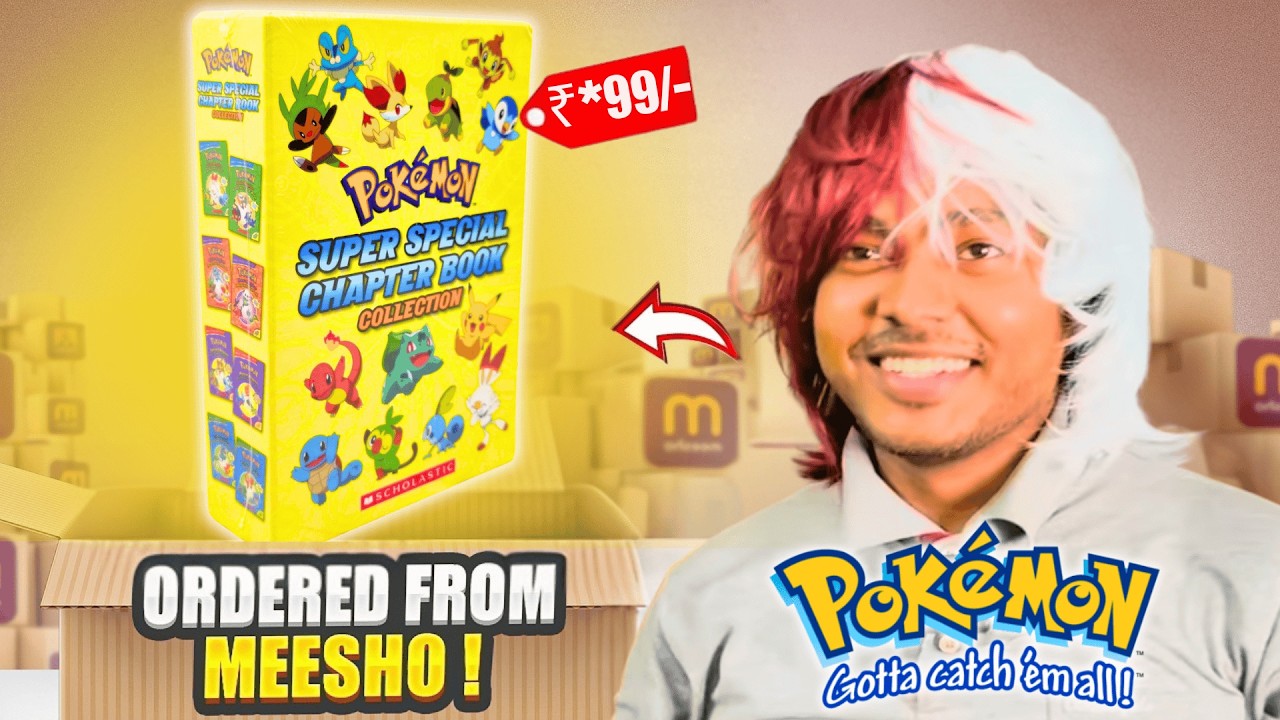 Я впервые купила Pokémon Super в @Meesho. Индия🇮🇳 Распаковка устройства 4K, эпизод #125