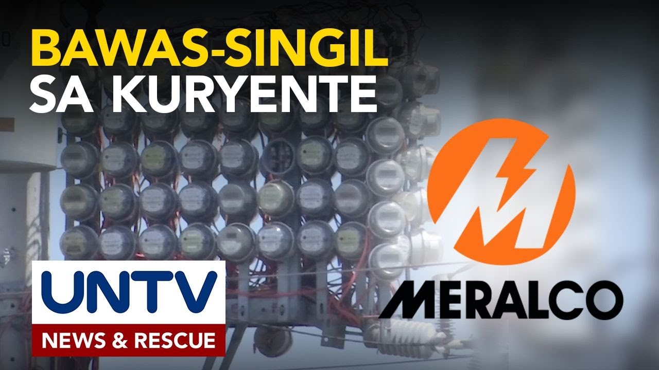 Bawas-singil sa kuryente, ipatutupad ng Meralco ngayong Disyembre