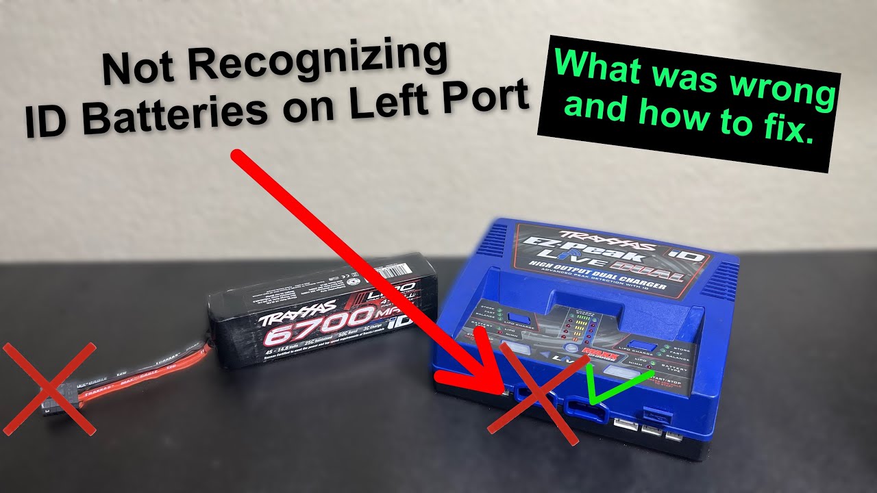 Fixing Traxxas Live Dual Charger - Port Not Recognizing ID Battery - DIY Easy Fix!