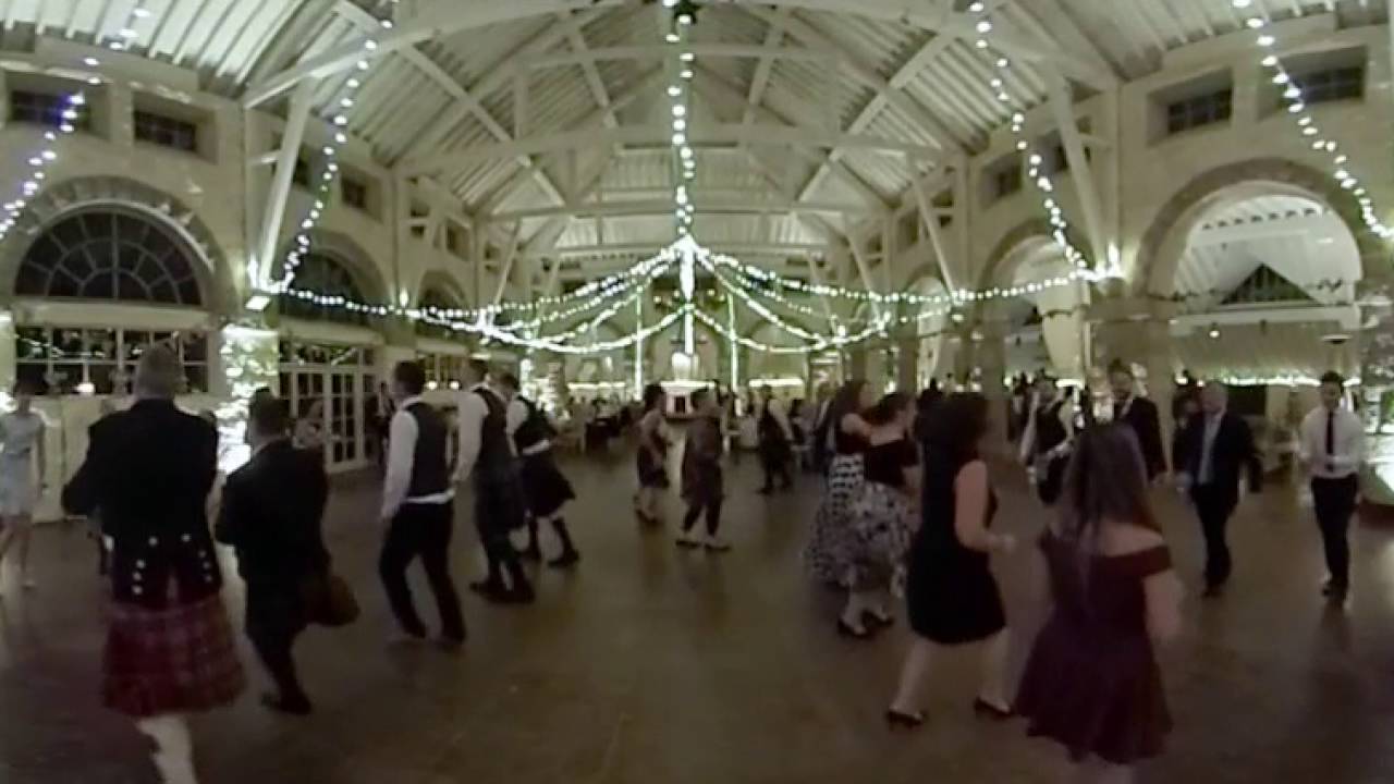 Virginia Reel (Shot in 360°) by Ghillie Dhu Ceilidh Band