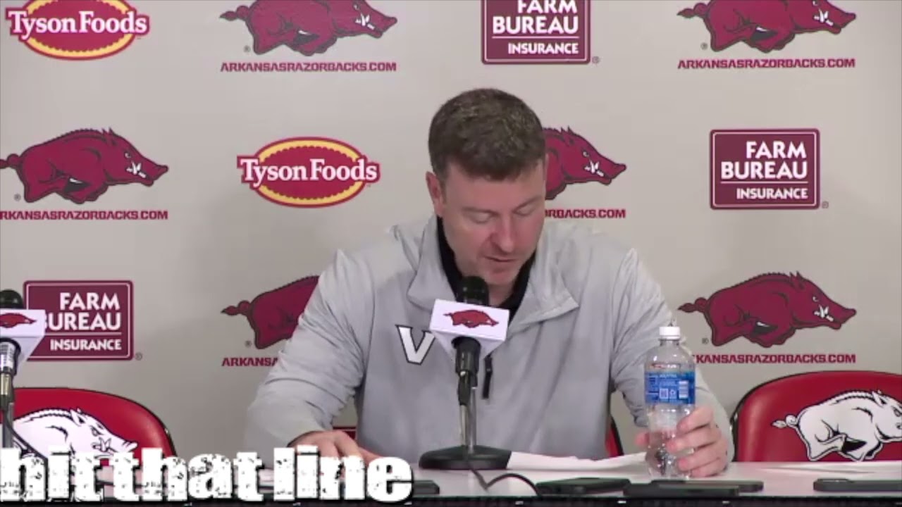 Vanderbilt coach Mark Byington after big  loss to Razorbacks