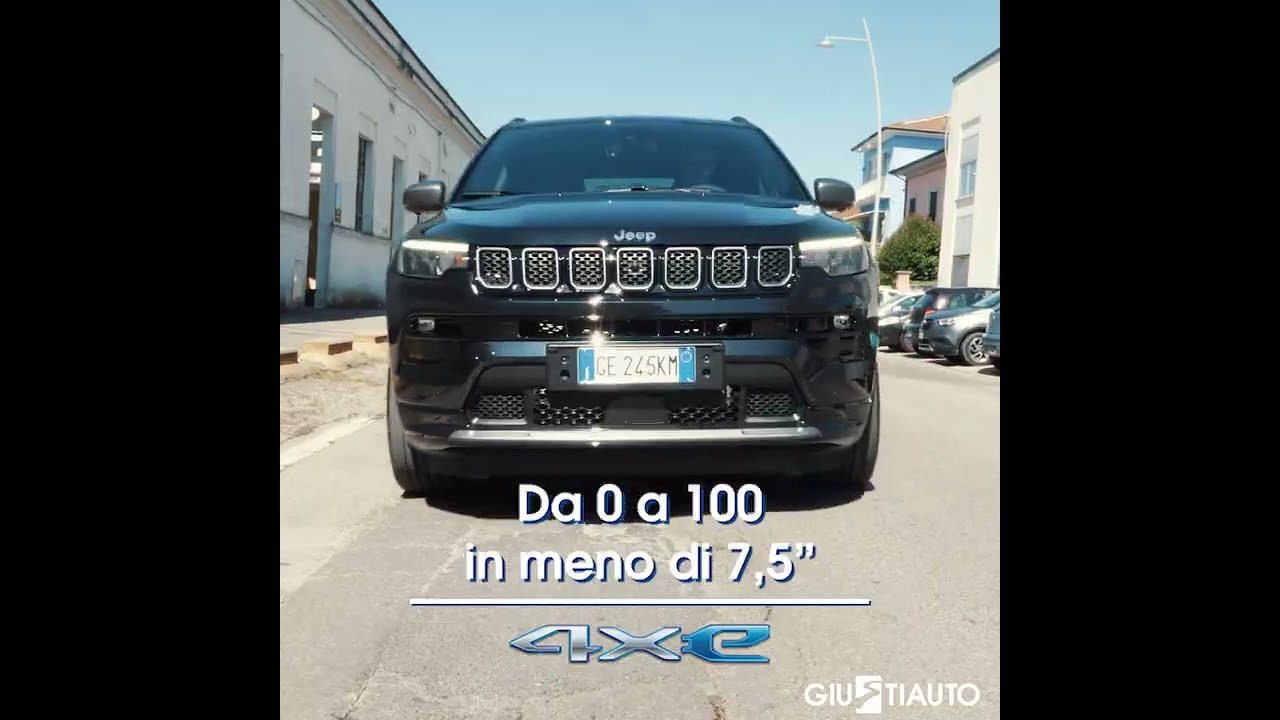 GIUSTIAUTO JEEP COMPASS 4XE PLUG-IN HYBRID
