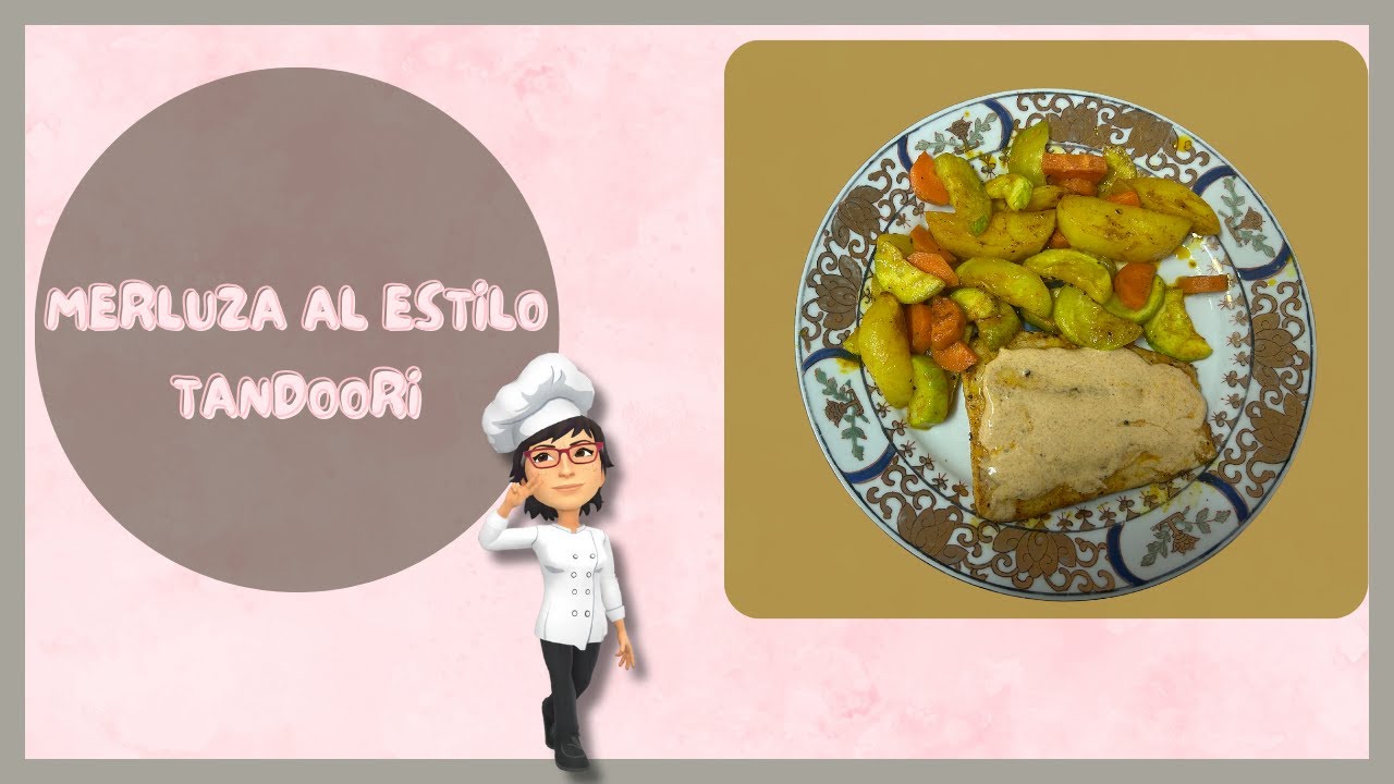 Increíble Sabor de la MERLUZA AL ESTILO TANDOORI . Probadla.... Os gustará!!