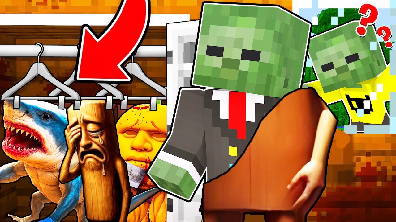 MUSTAFA Bütün İTALYAN BRAİNROT Karakterlerine DÖNÜŞTÜ 😱🌀 - Minecraft