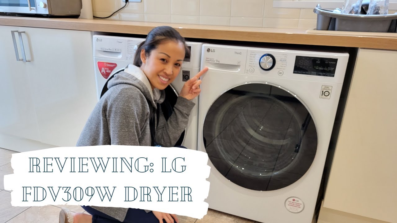 Reviewing: LG FDV309W Heat Pump Tumble Dryer