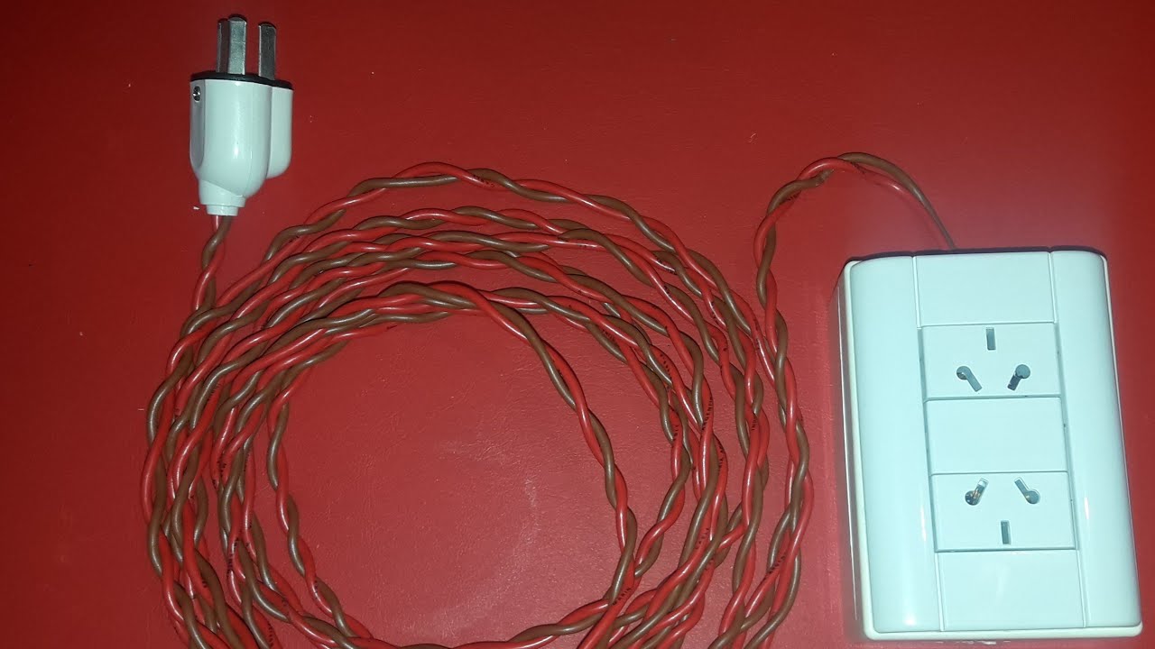 Alargue, prolongador, zapatilla casero | Alejandro Ale #AlejandroAle