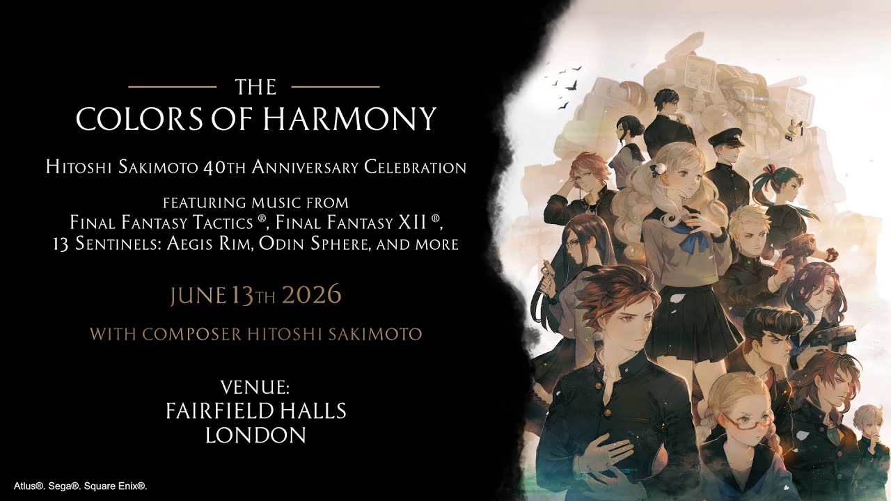 Hitoshi Sakimoto 崎元 仁 invites you to Game Music Festival 2026!