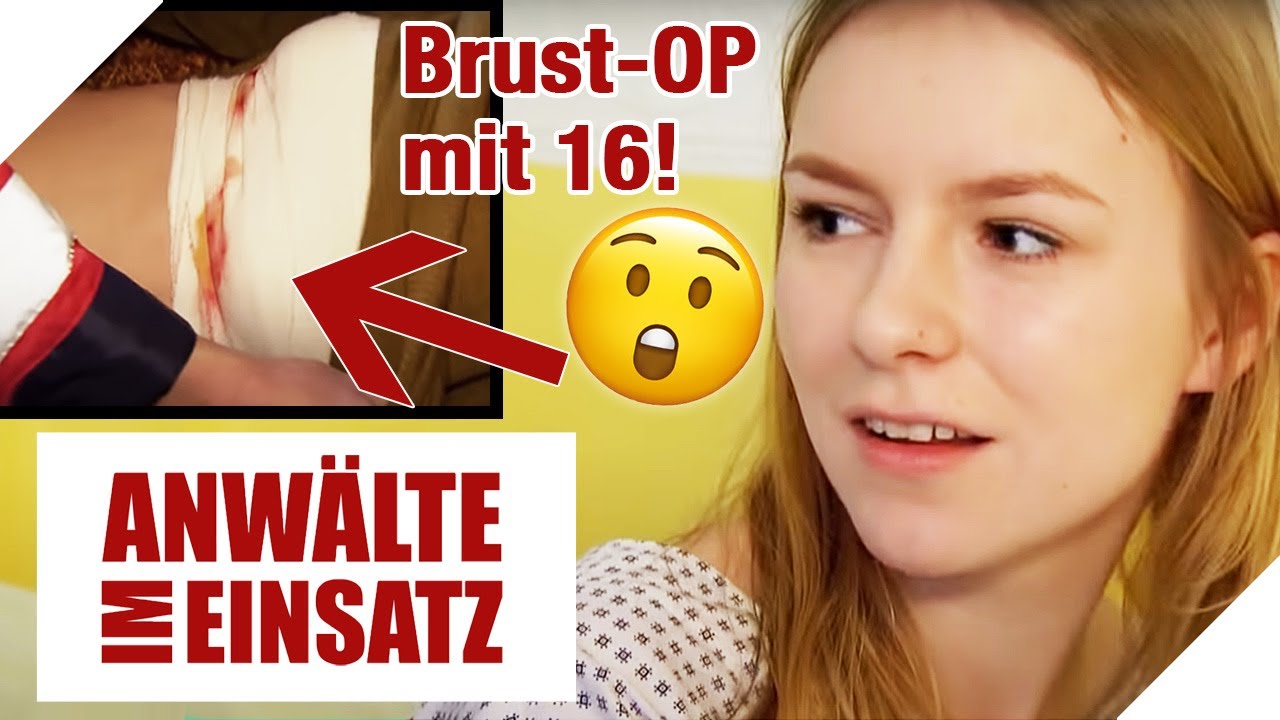 Geheime BRUST-OP! Teenie Jasmin ist auch noch an Pfuscher geraten 😲 | 1/2 | Anwälte im Einsatz SAT.1