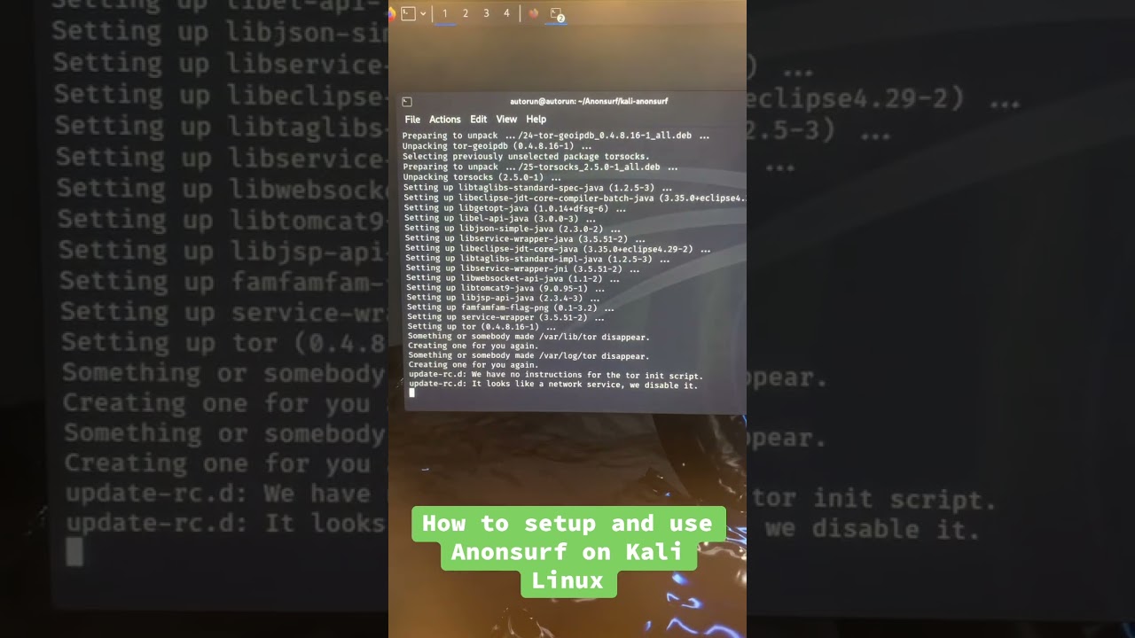 How to Setup And  Use Anonsurf On Kali Linux