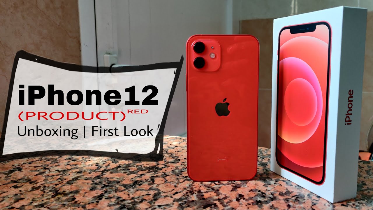 iPhone 12 (Product)RED | Unboxing & First Look